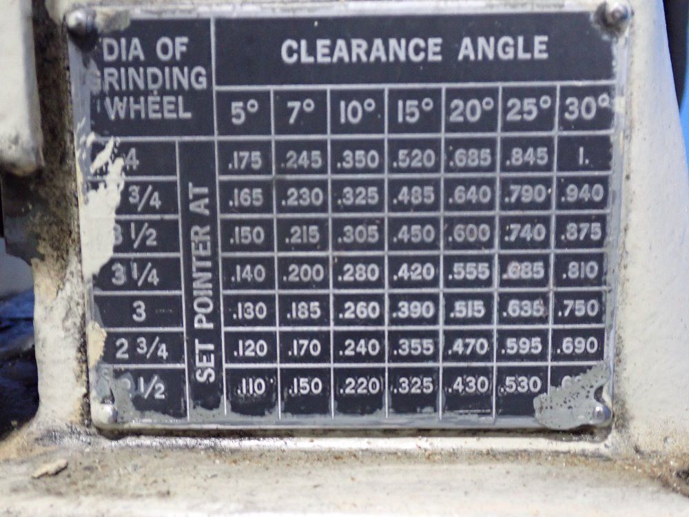 Pratt  Whitney  Tool Grinder