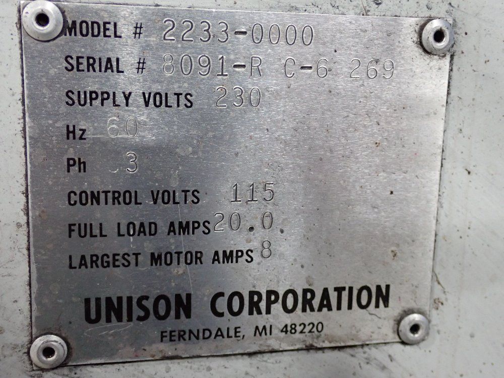 Unison Corp. / Dedtru Surface Grinder - 2233-0000