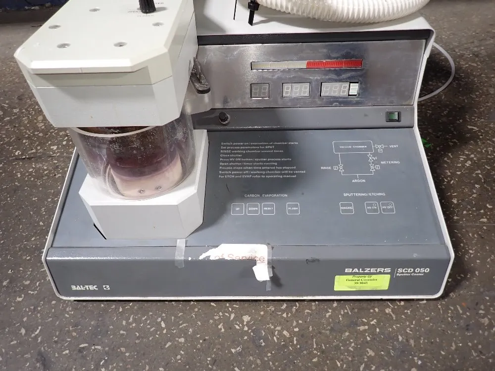 Balzers Sputter Coater - Scd050