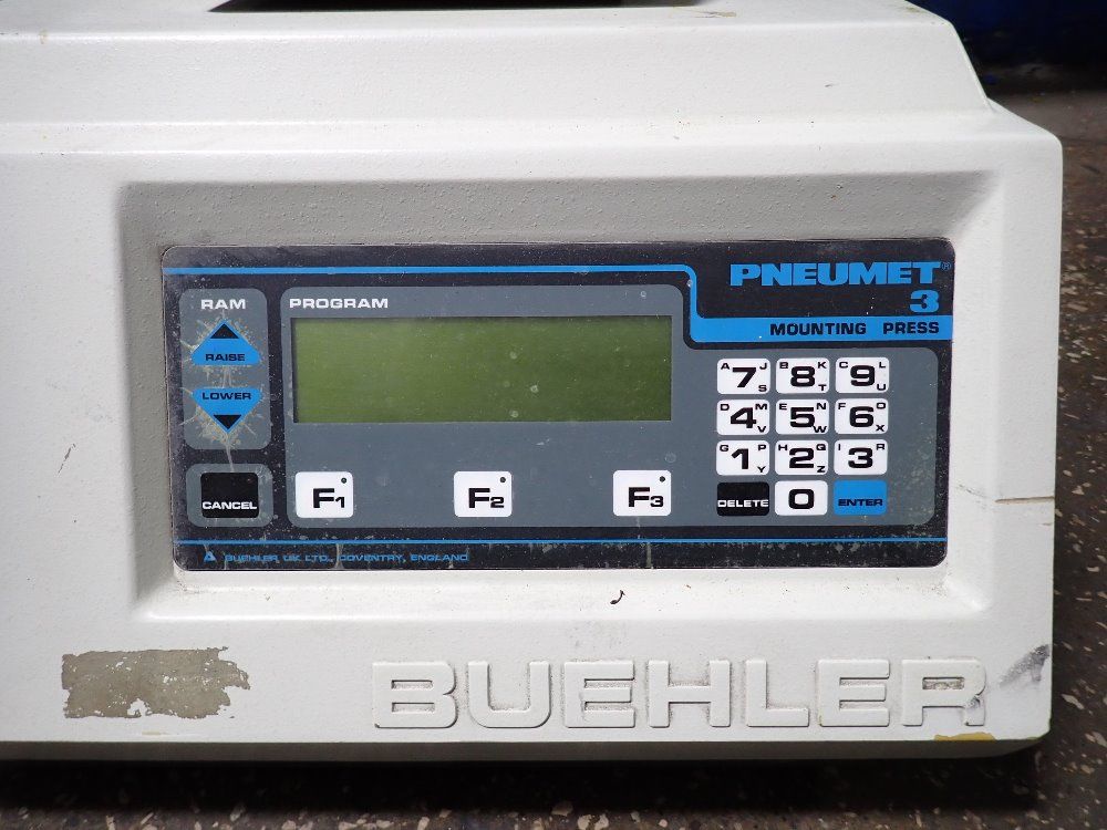 Buehler Heater/coater - Pneumet 3