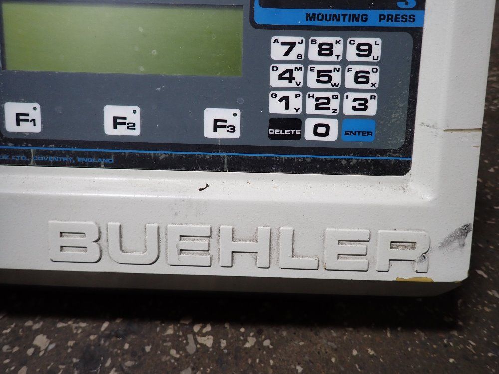 Buehler Heater/coater - Pneumet 3