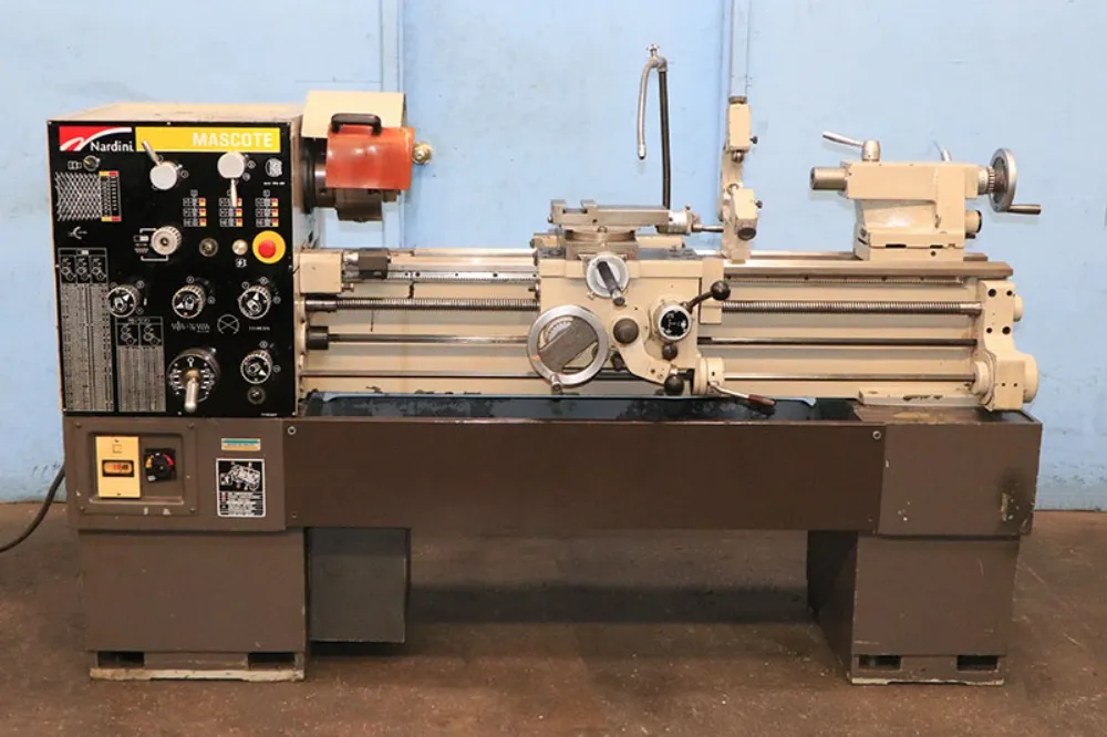 Nardini 14"/19" X 40" Gap Bed Lathe - Ms1440