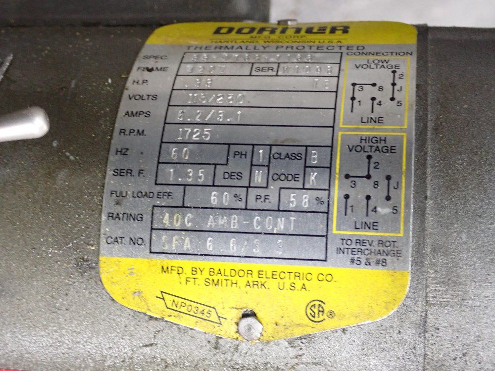 Dorner 168541 Conveyor