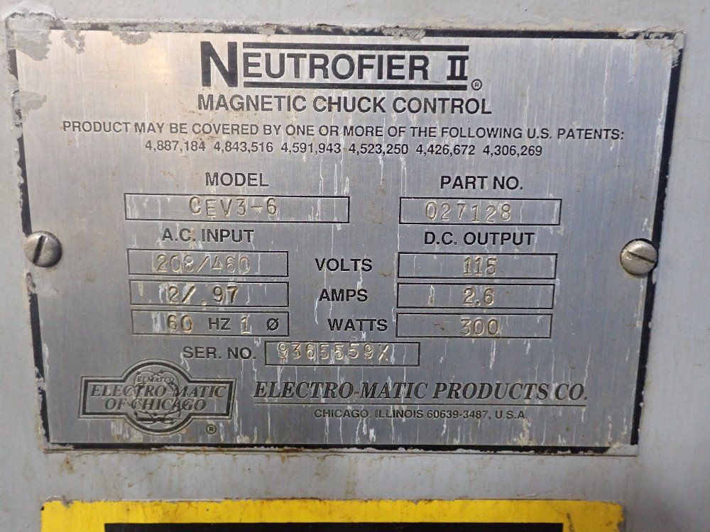 Gallmeyer  Livingston Surface Grinder