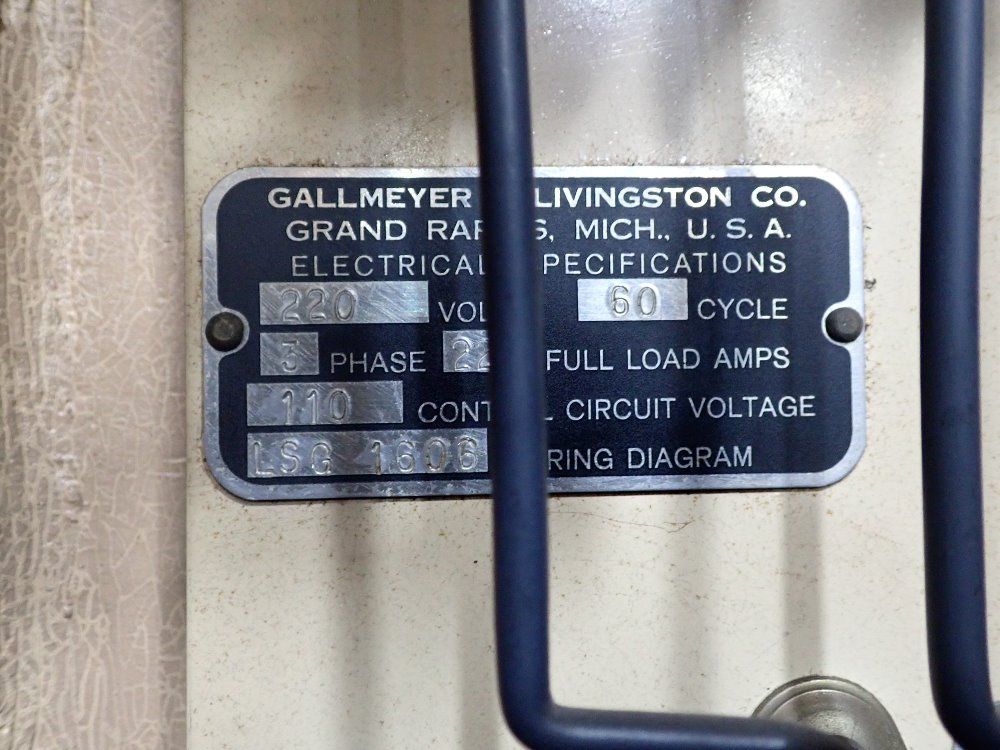 Gallmeyer  Livingston Surface Grinder