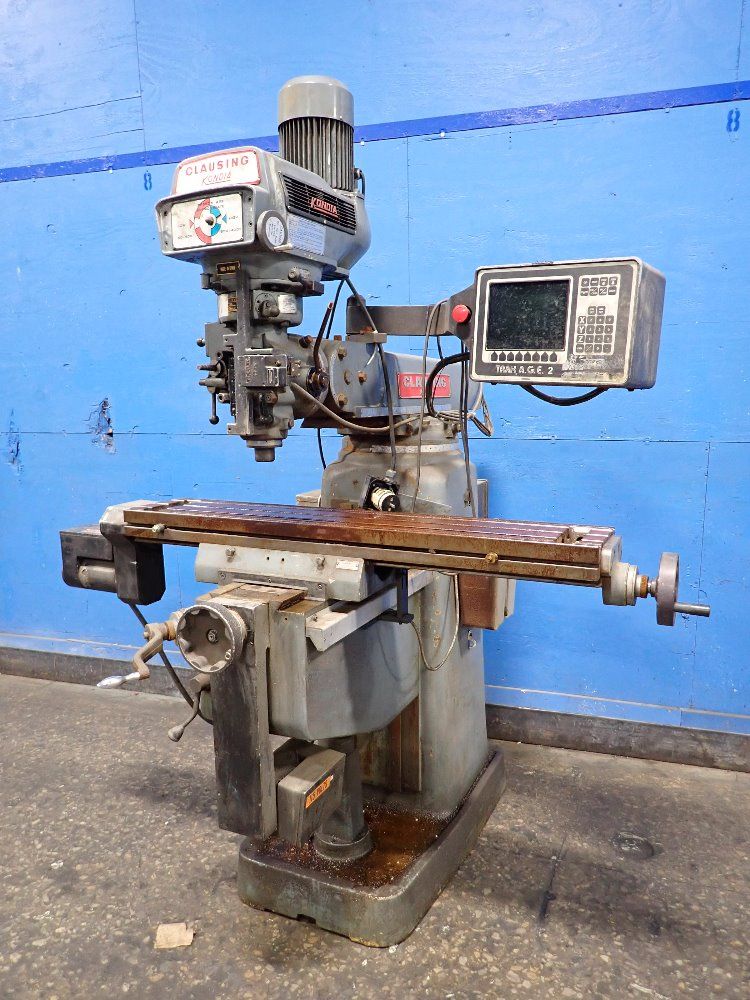 Clausing/kondia 48" X 9" Cnc Vertical Mill - Fv-1