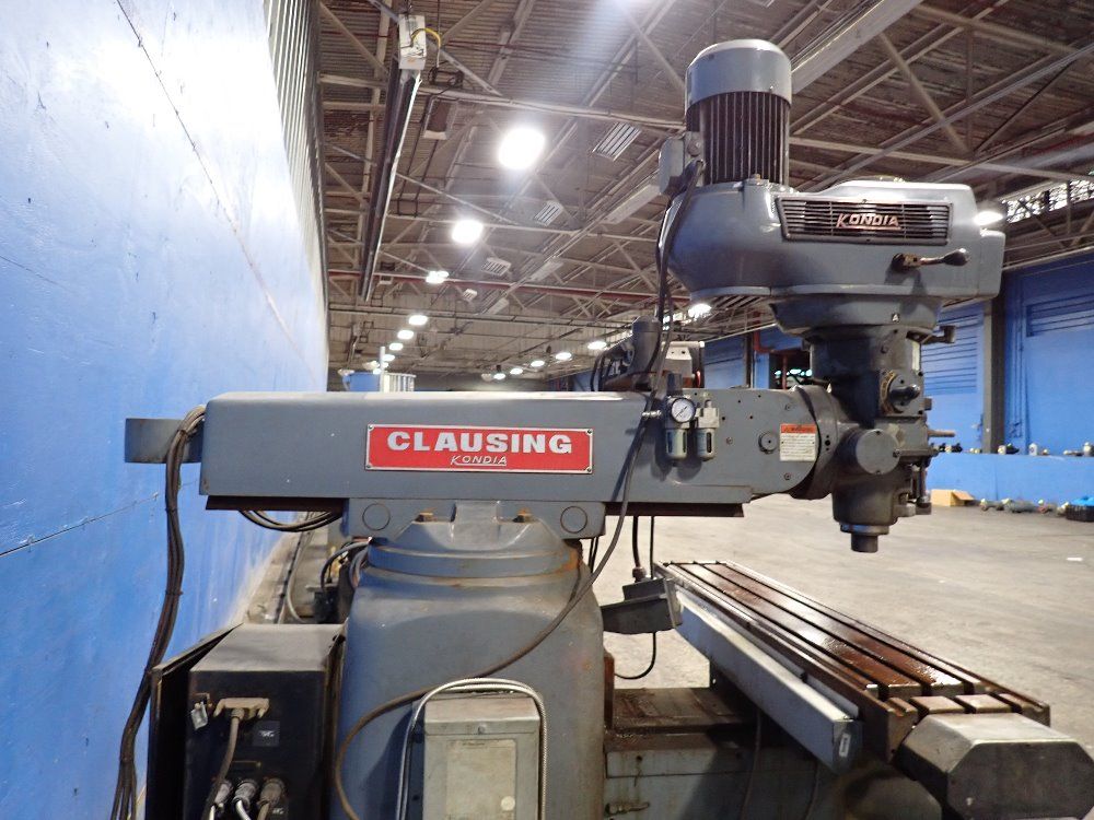 Clausing/kondia 48" X 9" Cnc Vertical Mill - Fv-1