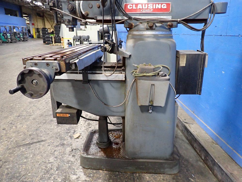 Clausing/kondia 48" X 9" Cnc Vertical Mill - Fv-1