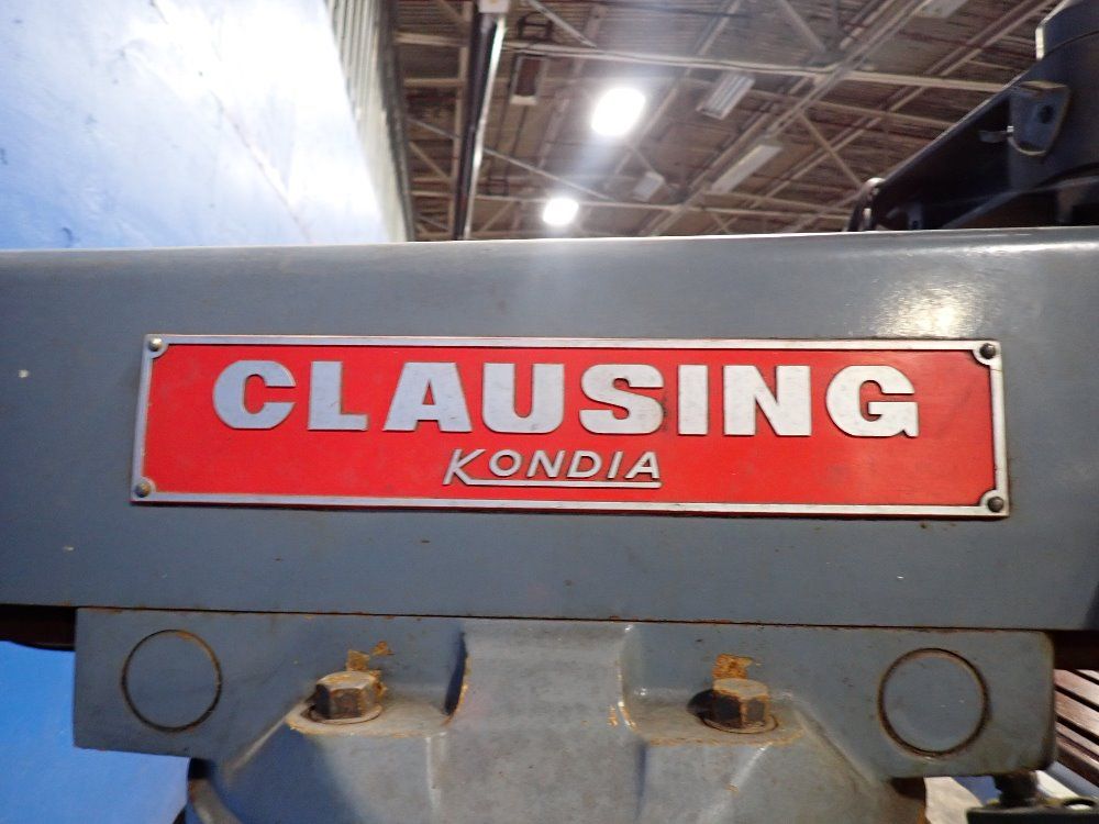 Clausing/kondia 48" X 9" Cnc Vertical Mill - Fv-1