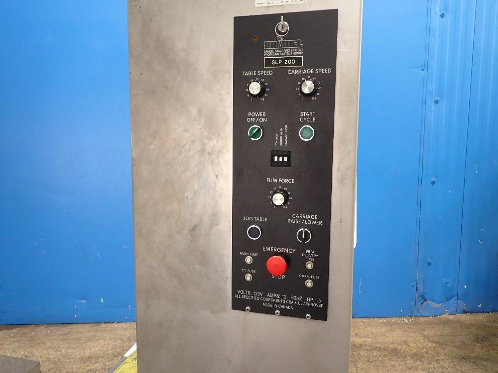 Samuel Strapping Systems Stretch Wrapper - Slp200-nb/n-ez