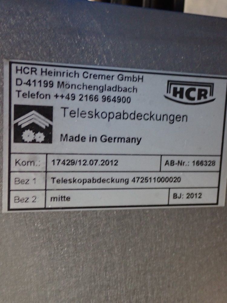 Hcr/heinrich Cremer Guide Way - Teleskopabdeckungen