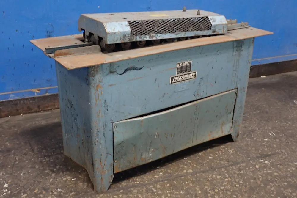 Lock Former 9 Stations X 20ga Roll Former