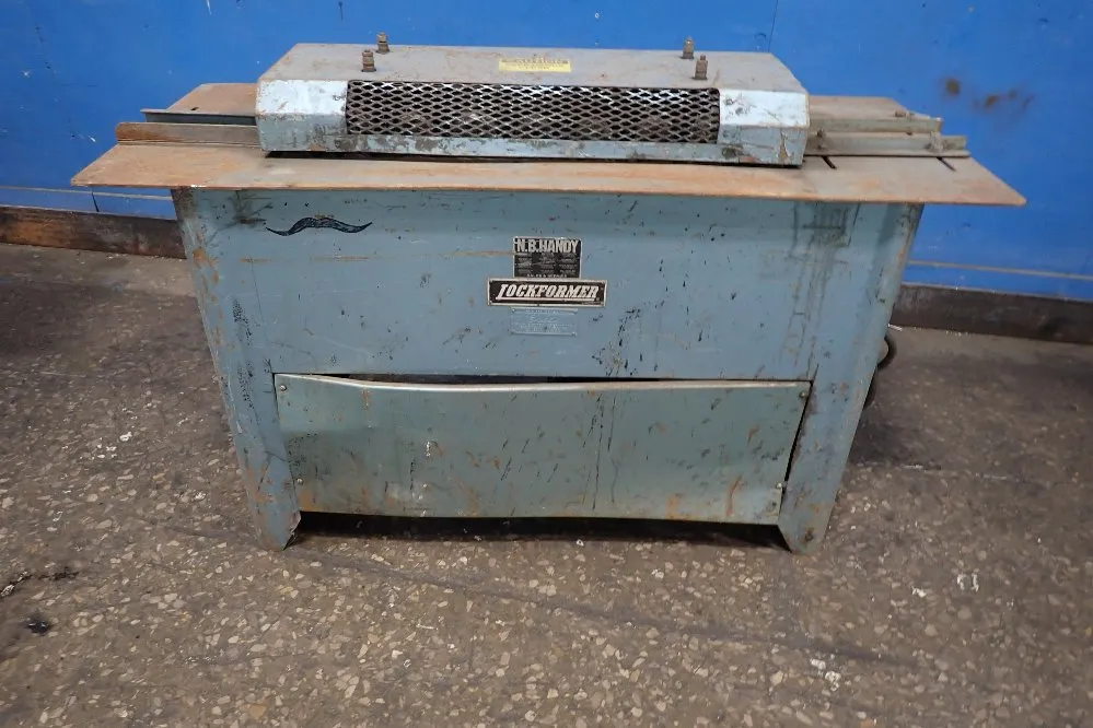 Lock Former 9 Stations X 20ga Roll Former