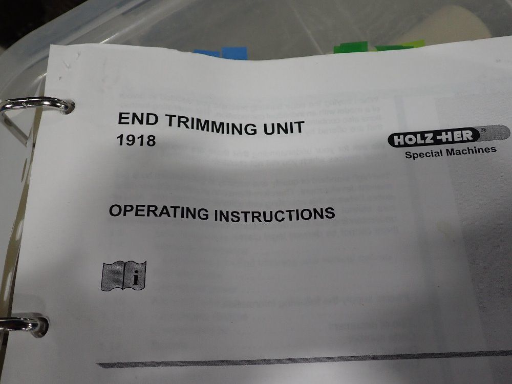 Holzher 6-8 Bar Edge Banding Machine - Sprint 1416