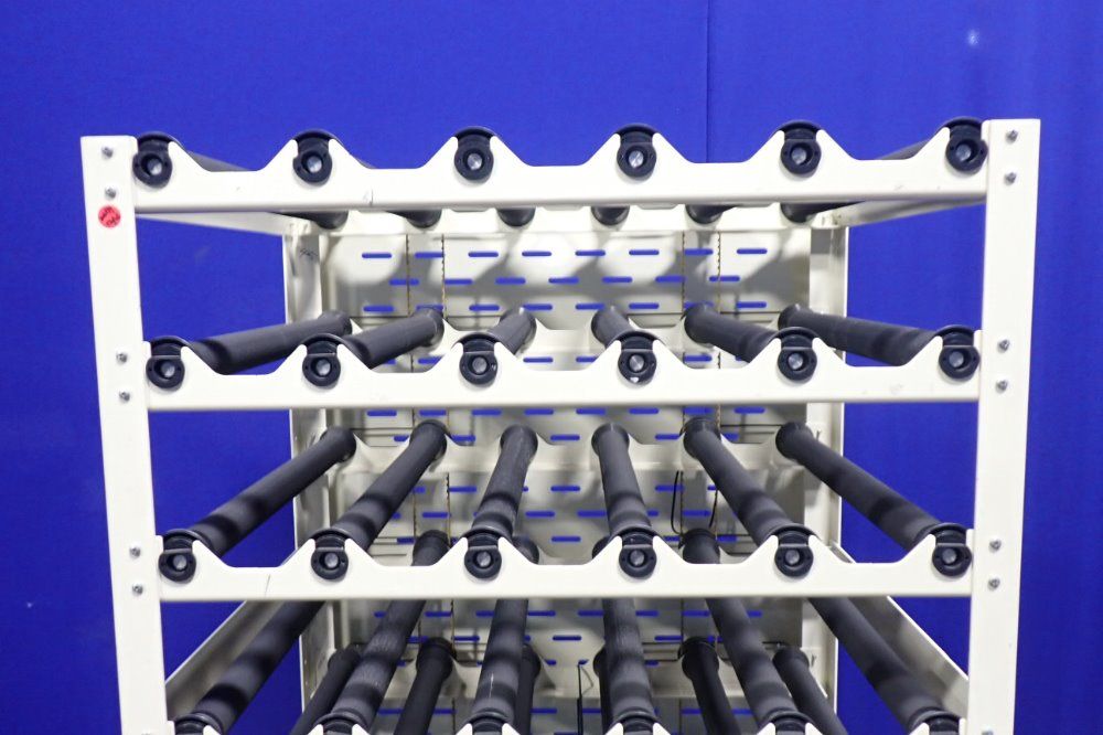 Bellco 9 Shelves Rolling Rack