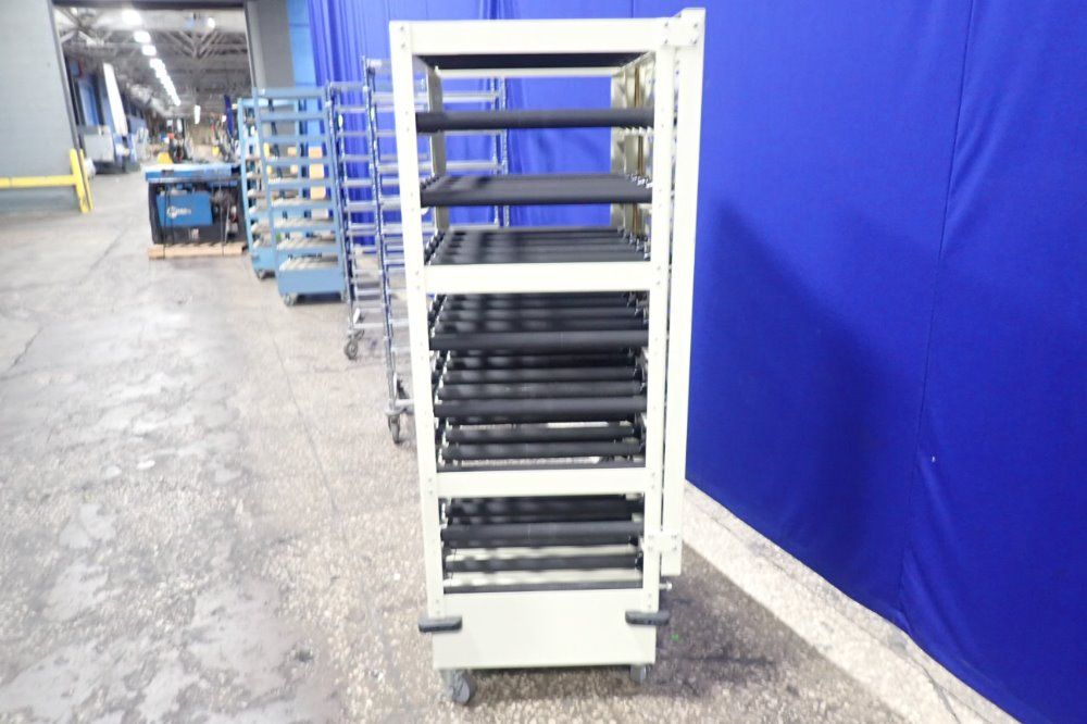 Bellco 9 Shelves Rolling Rack