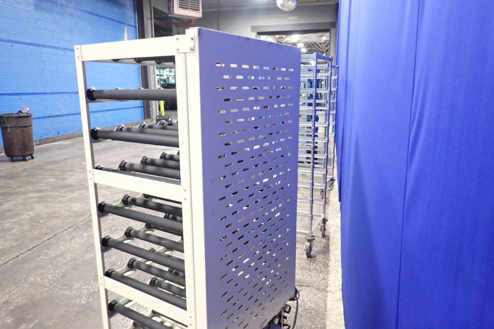 Bellco 9 Shelves Rolling Rack