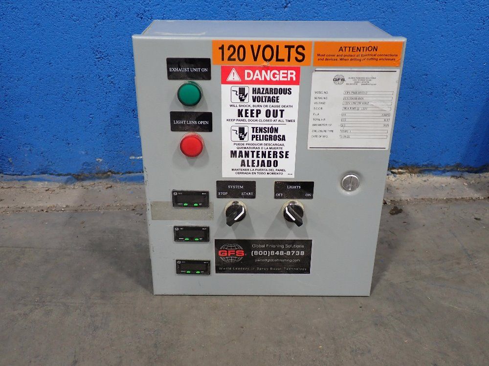 Gfs Enclosed Control Panel - Cpi-pmr-051212