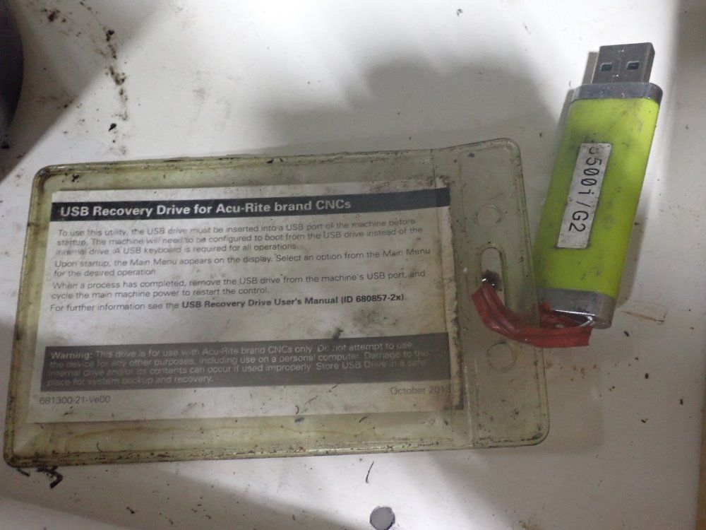 Mitek Machine Tools 42.5"x13.5" Cnc Mill - Vmb60f