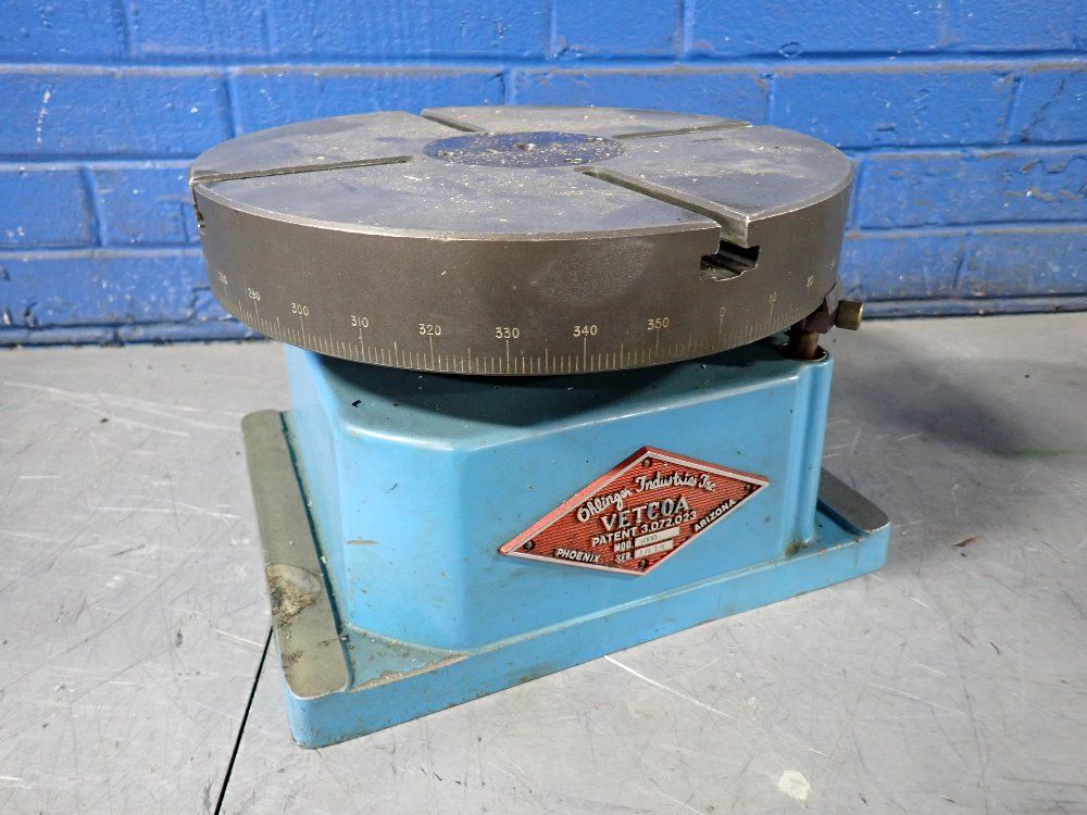 Vetcoa 12" Dia Rotary Index Table - 5000