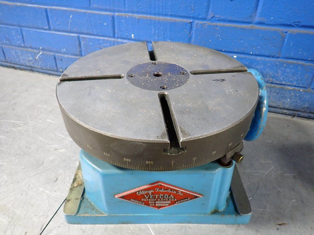 Vetcoa 12" Dia Rotary Index Table - 5000