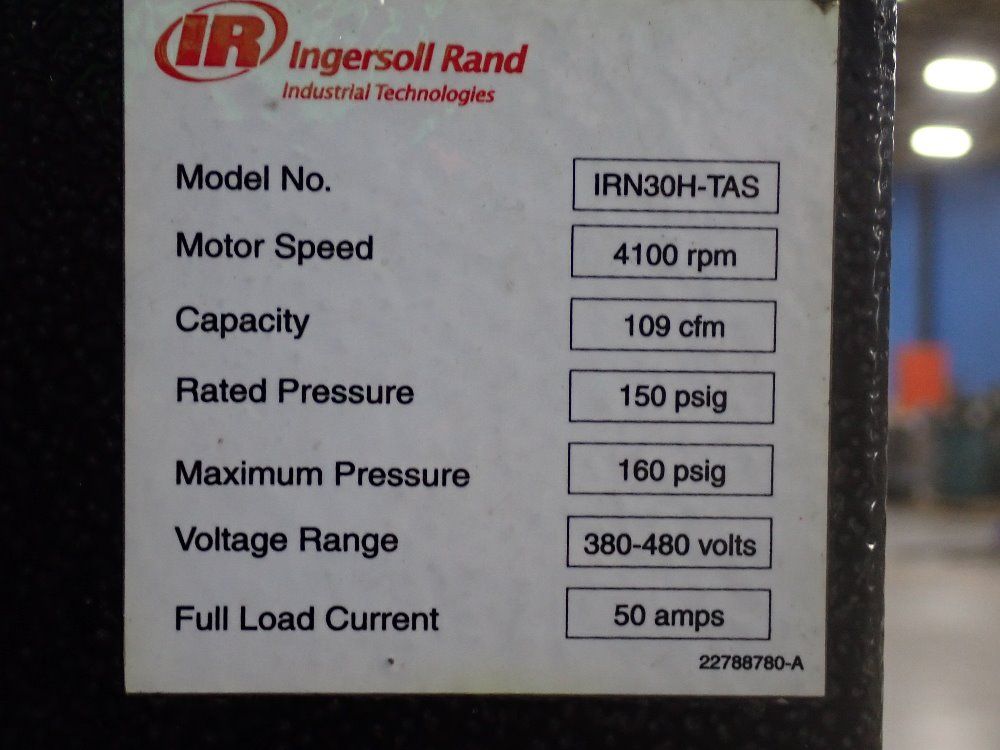 Ingersoll Rand Air Compressor