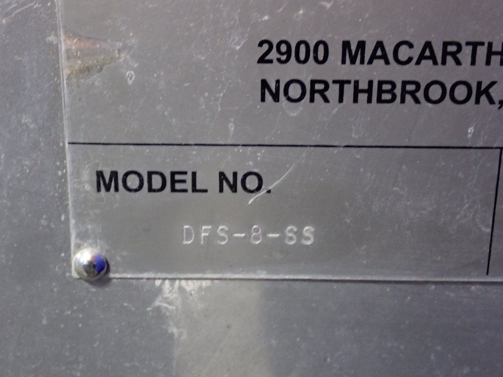 Serfilco 40" X 33" Disposable Fabric Filtration System - Dfs-8-ss