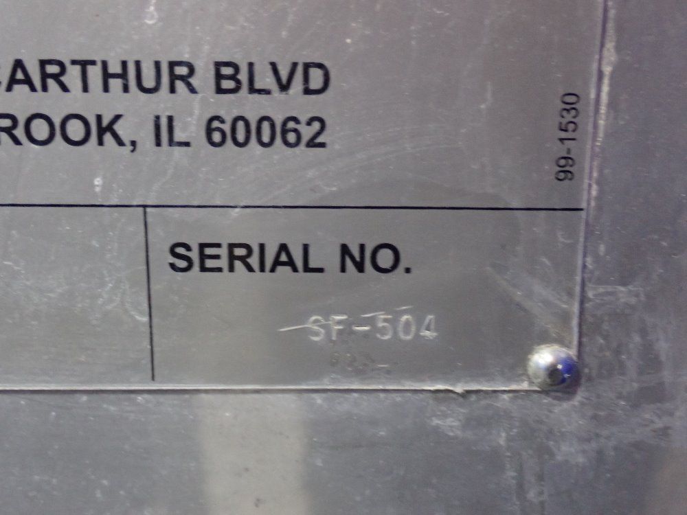 Serfilco 40" X 33" Disposable Fabric Filtration System - Dfs-8-ss