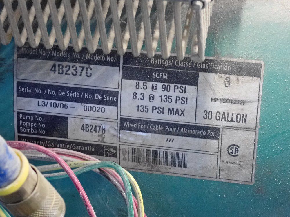 Speedaire 30 Gal Air Compressor - 4b237c