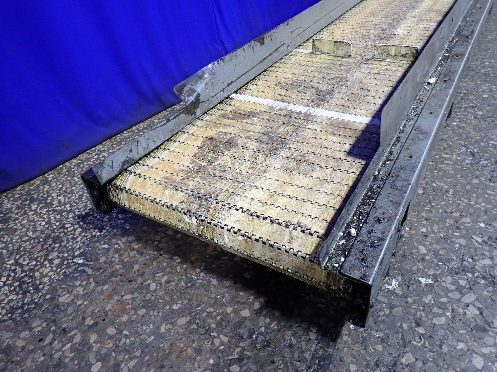 Laros Approx 146" X 26" Incline Belt Conveyor - E-527p-300-14.00-84-30
