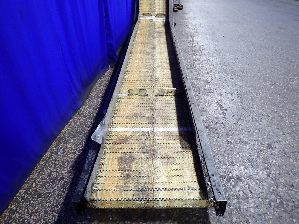 Laros Approx 146" X 26" Incline Belt Conveyor - E-527p-300-14.00-84-30