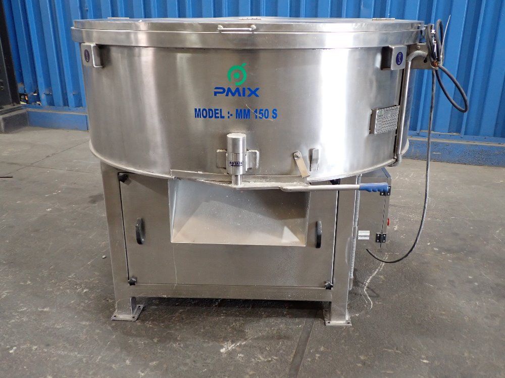 Pledge International 60x60x19 Muller Mixer - Mm 150 S