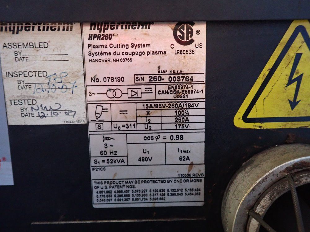 Cutting Systems Plasma Cutter