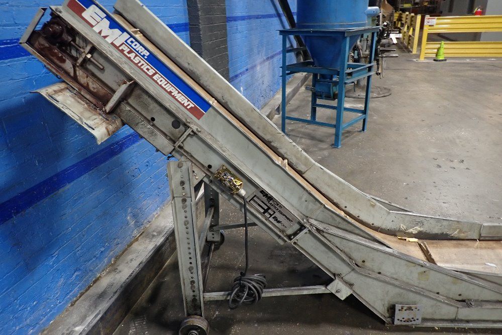 Emi Corp 17" X 96" Incline Belt Conveyor - Kk18252045