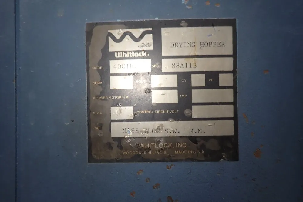 Whitlock 31" Dia Hopper - 400 Lb