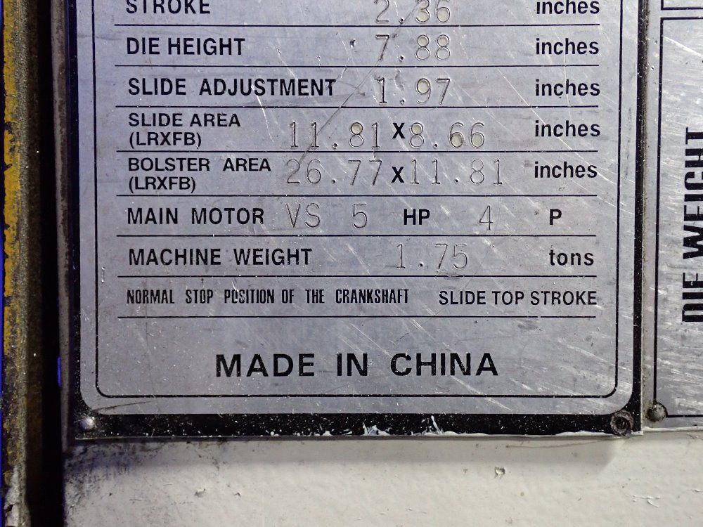 Stamtec 25 Tons Press - G1-25