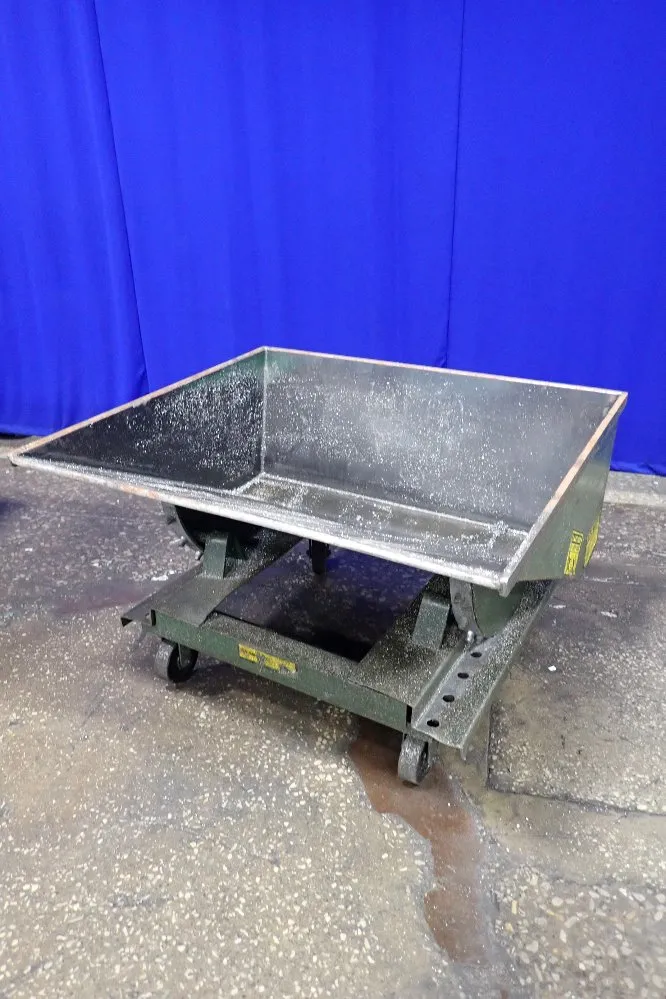 Jesco 1/2 Cu Yd / 4000# Self Dumping Hopper - 212311