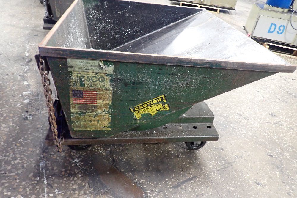 Jesco 1/2 Cu Yd / 4000# Self Dumping Hopper - 212311
