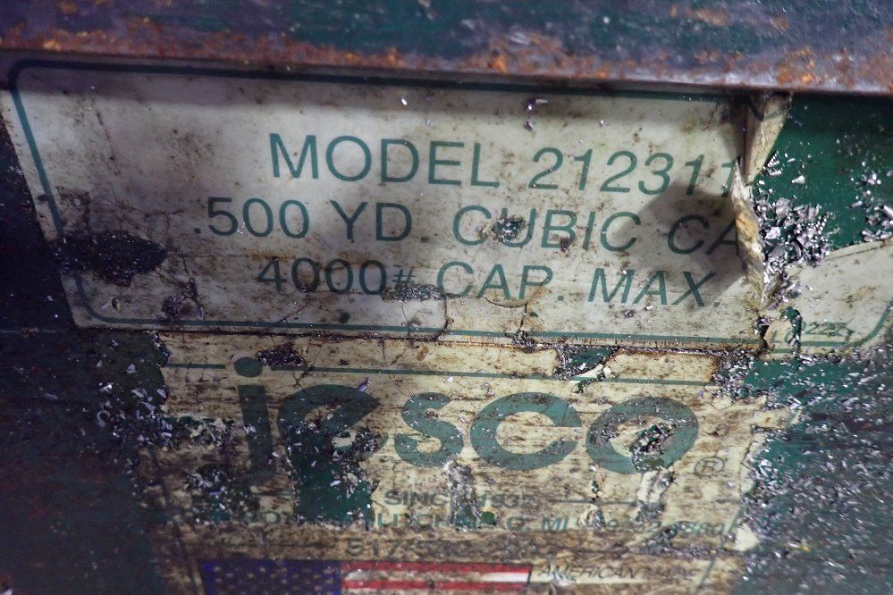 Jesco 1/2 Cu Yd / 4000# Self Dumping Hopper - 212311