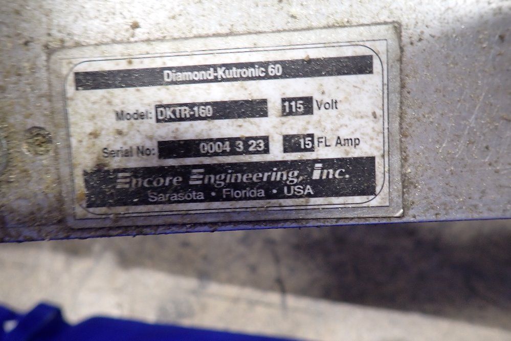 Encore 9" X 65" Diamond Kutronic Squeegee Sharpener - Dktr-160