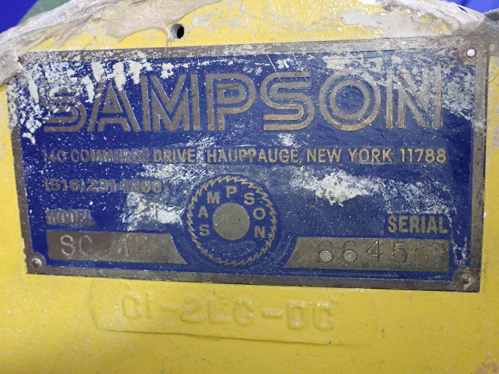 Sampson 12" Chop Saw - Sc 12