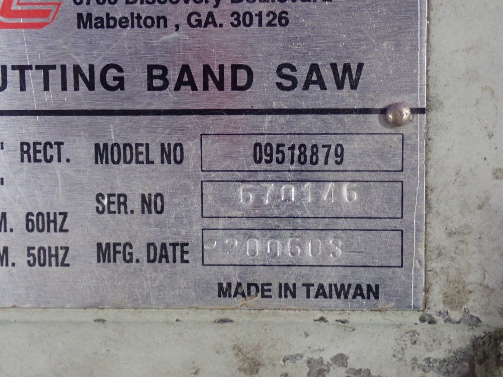 Msc Approx 15" X 7" Horizontal Band Saw - 09518879