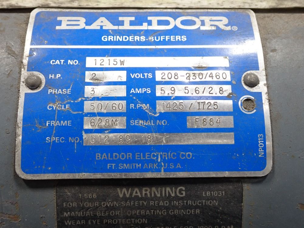 Baldor Bench Grinder