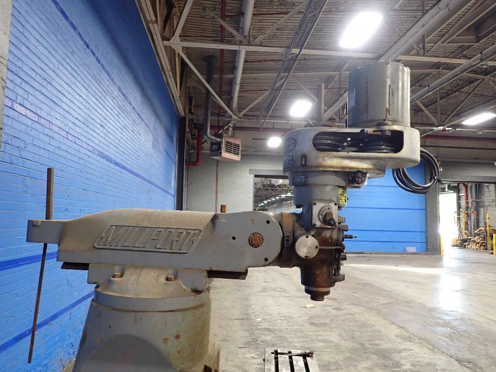 Millport 9" X 42" Table Vertical Mill - 2