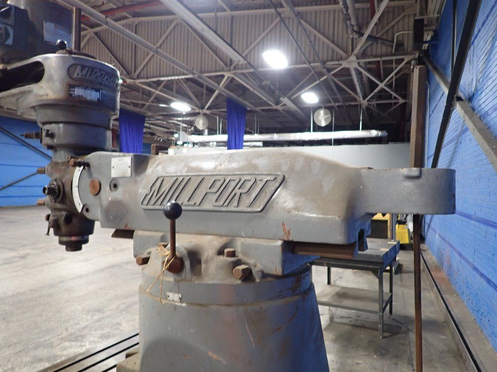 Millport 9" X 42" Table Vertical Mill - 2