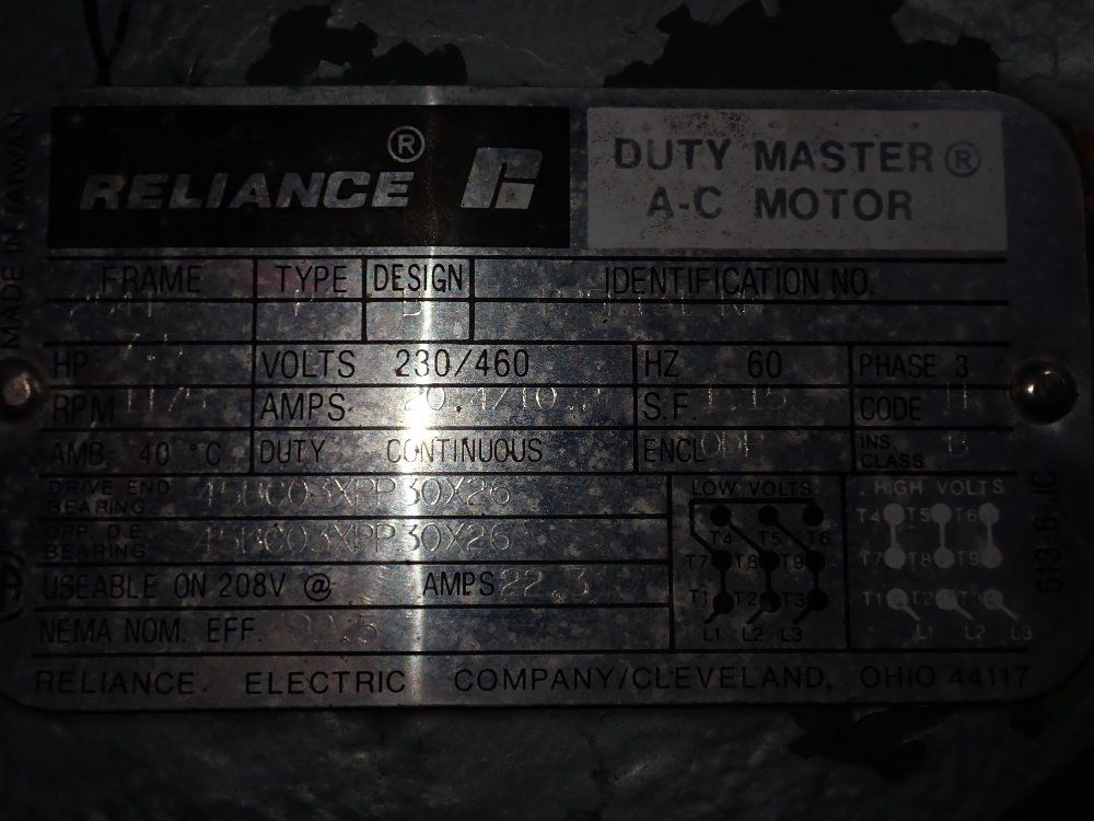 Square Cogswell 7.5 Hp Rotary Vane Pump