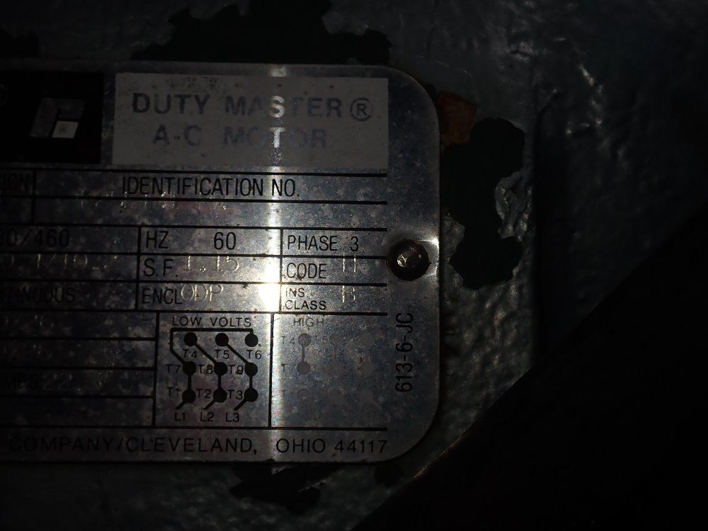 Square Cogswell 7.5 Hp Rotary Vane Pump