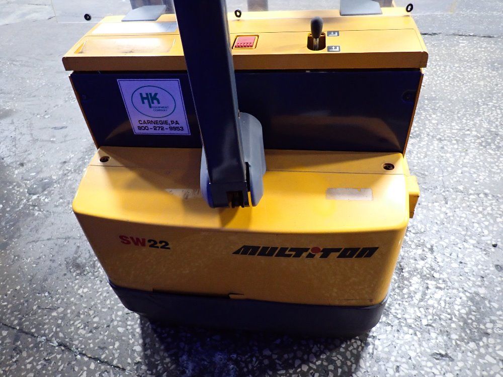 Multiton 2200 Lbs Straddle Lift - Sw22-112