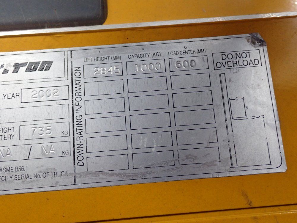 Multiton 2200 Lbs Straddle Lift - Sw22-112