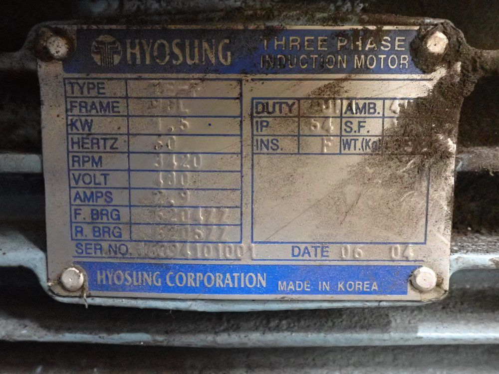 Hyosung 110 Kw Dc Motor